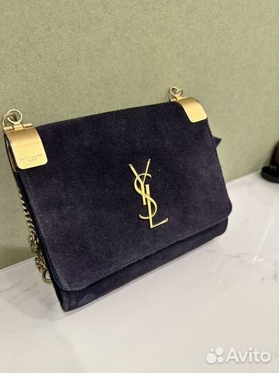 Сумка ysl замша