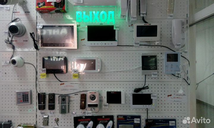 Установка видеонаблюдения