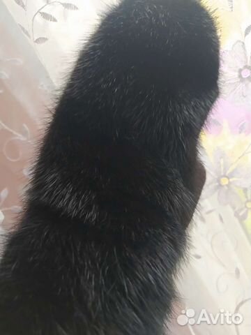 Новые Варежки из натур. меха норки и цигейки р7-9
