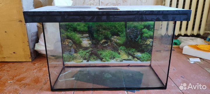 Аквариум на 200 л, с крышкой