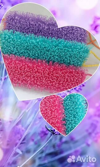 Мочалка ручной работы