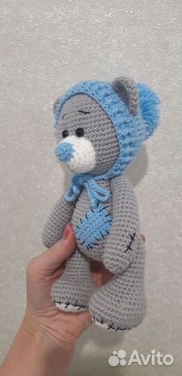 Вязаная игрушка Мишка