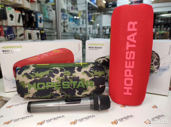 Колонка Hopestar P32 Max с микрофоном