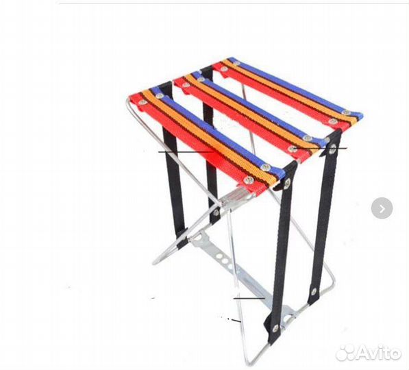 Стул туристический бабочка маленький