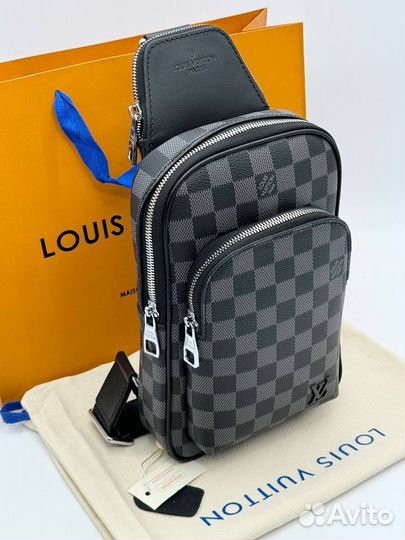 Сумка Мини avenue sling Louis Vuitton