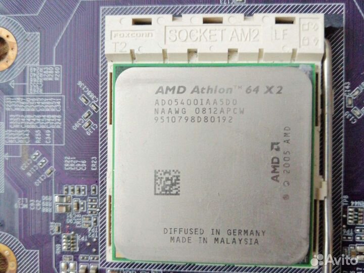 Материнка ECS gf8200sm-M3 с памятью процессором