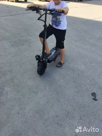 Электросамокат для взрослых с сиденьем