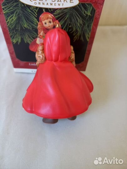Елочная игрушка Halmark Красная шапочка