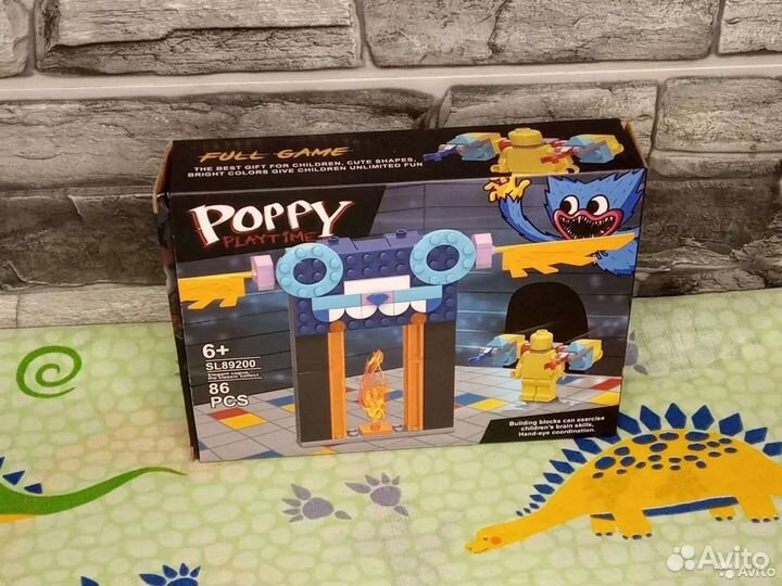 Конструктор Poppy Хагги Вагги комплект 4 героя