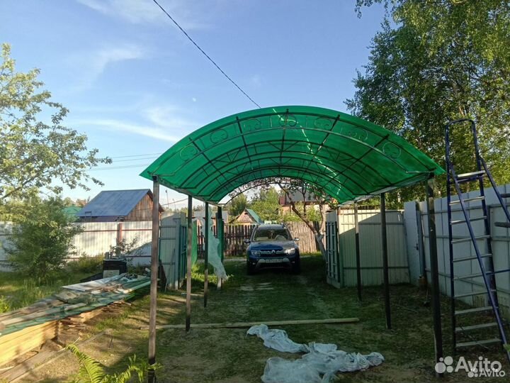 Навесы и металлоконструкции