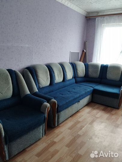 Большой угловой диван бу