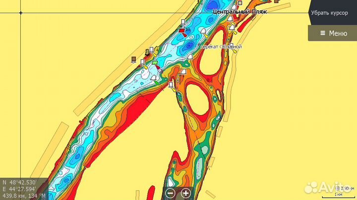 Карта глубин Lowrance C-MAP RS-Y050 России HD