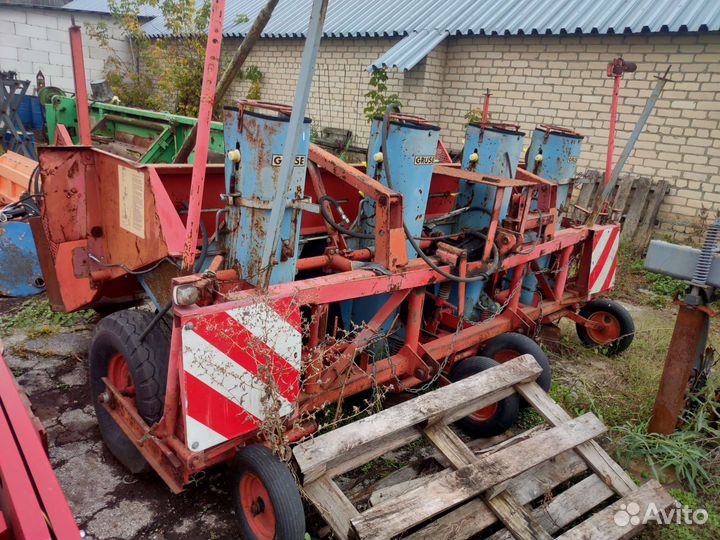 Картофелесажалка Grimme Машина картофелепосадочная 34, 1984