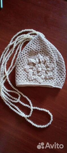 Панама летняя. Берет ажурный