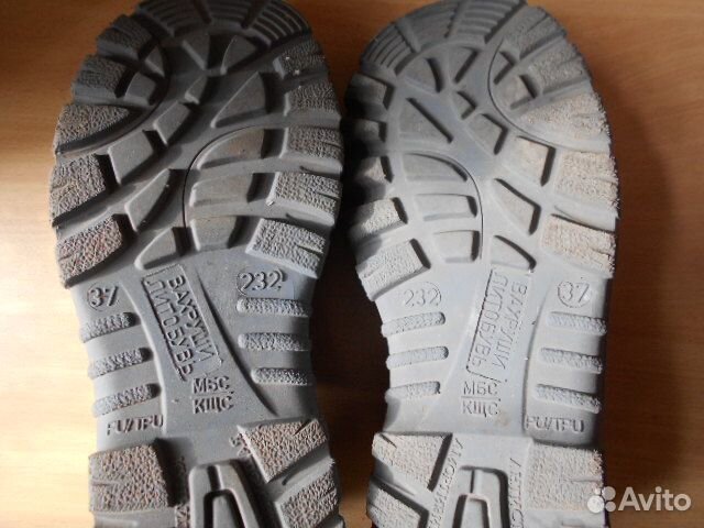 Ботинки рабочие с металлическим носком рр37