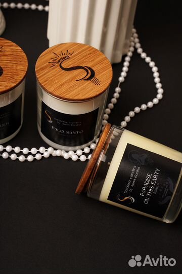 Аромасвеча для медитации в тубусе в подарок