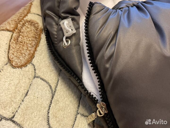 Зимний конверт на выписку и для прогулок 62 см