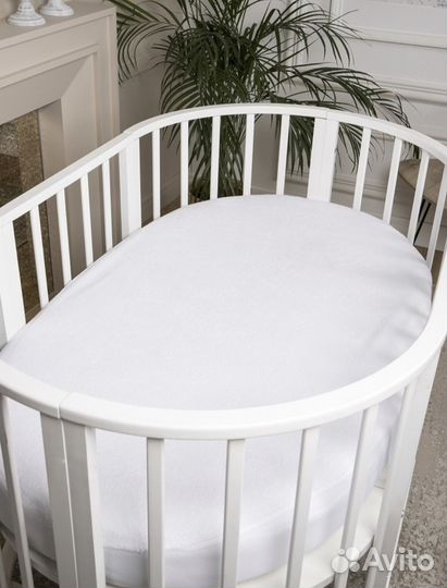 Матрас детский овальный