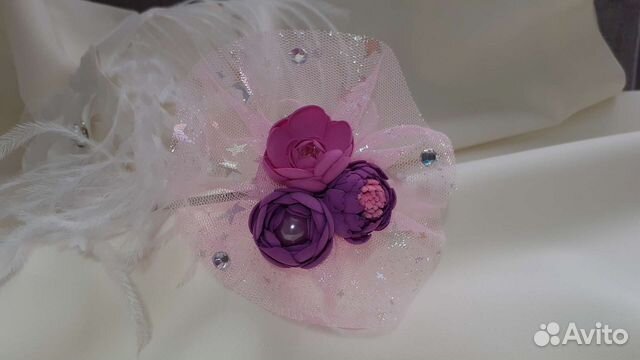 Ободок для волос ручной работы