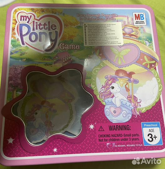 Настольная игра my little pony 2006 MB Hasbro