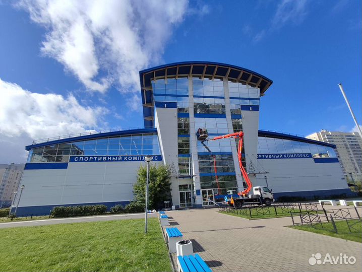 Мытьё окон, стекла, мойка фасадов (Альпинисты)