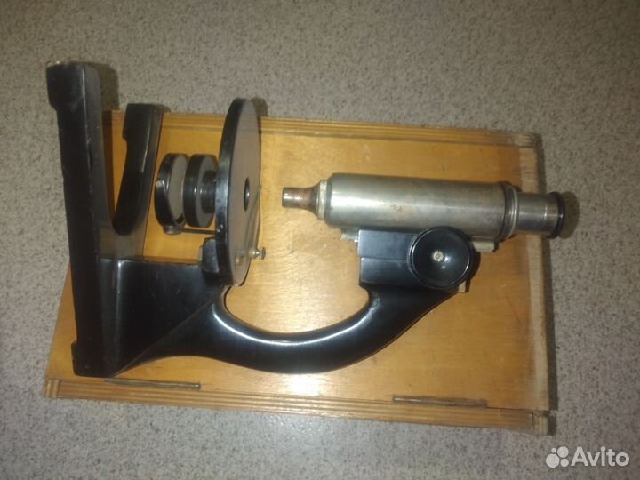 Микроскоп антикварный 1930е