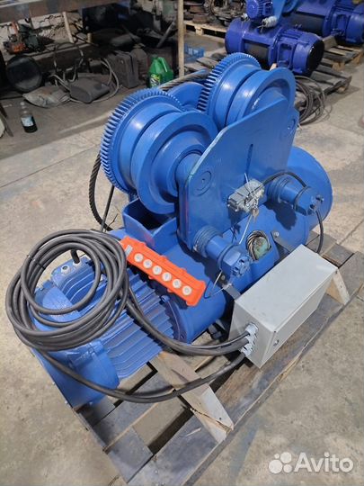 Тельфер.Т10632 г/п5т.6-12м.Кран-балка таль с радиоуправлением