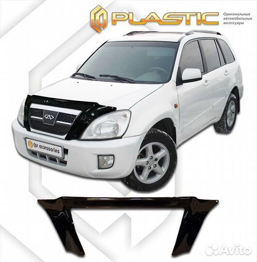 Дефлектор капота (exclusive) Chery Tiggo 2006-2010