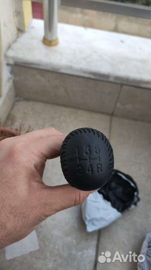 Ручка кпп 5мт искусственная кожа