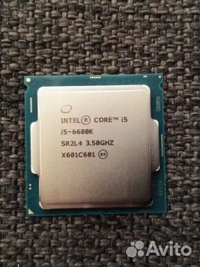 Процессор intel core i5 6600k
