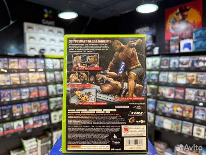 Игры для Xbox 360: UFC 2009 Undisputed