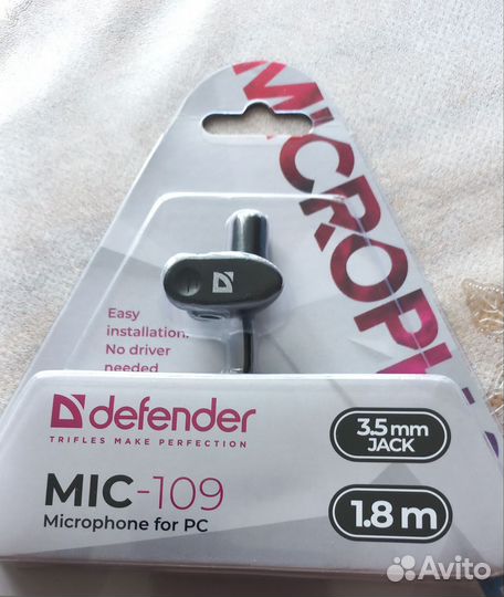 Петличный микрофон