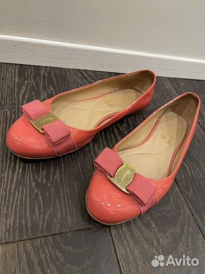 Балетки salvatore ferragamo 36,5