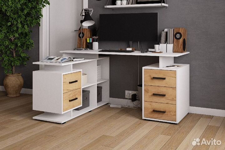 Компьютерный стол угловой скму-3