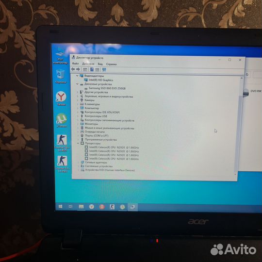 Ноутбук acer