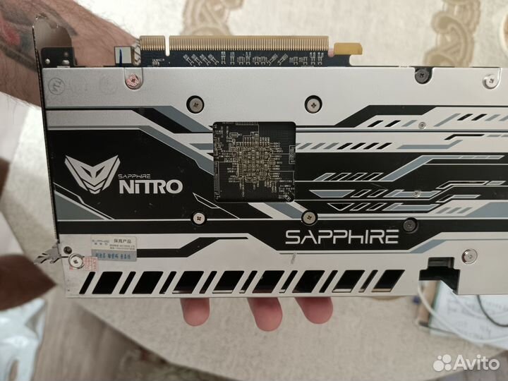 Видеокарта sapphire rx 580 nitro 8gb