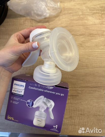 Молокоотсос avent ручной