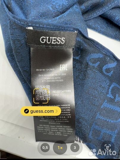 Шарф палантин guess. Оригинал. Новый