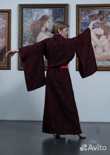 Японская гейша кимоно антк люкс из Токио