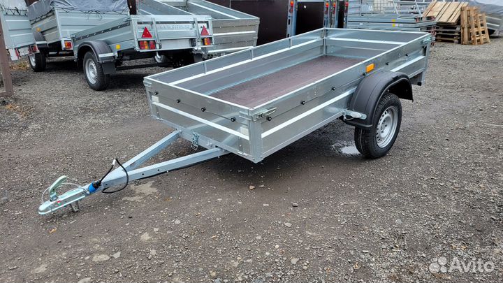 Легковой прицеп цинк 2.5 м на 1.3 м борт 320 см