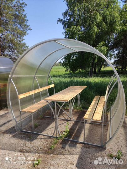 Беседки из поликарбоната