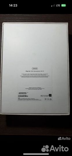 iPad air 5 m1 256gb wifi