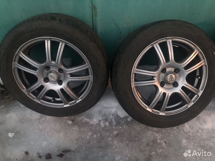 Колёса лето 195 55 r15 Рио салярис