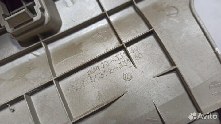 Накладка торпеды под руль Toyota Camry V40 2006-2011г