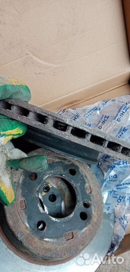 Тормозные диски на hyundai solaris/ rio
