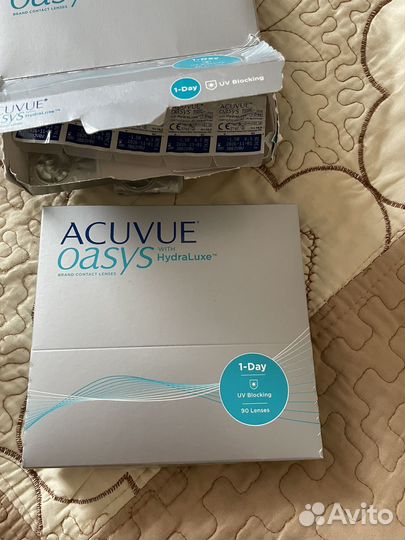 Линзы контактные acuvue oasys 1 day