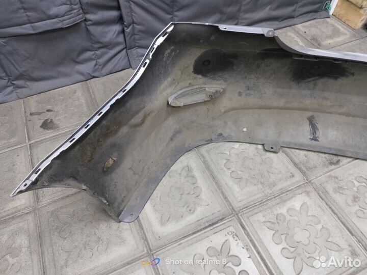 Бампер задний Hyundai Solaris, седан, 1 поколение