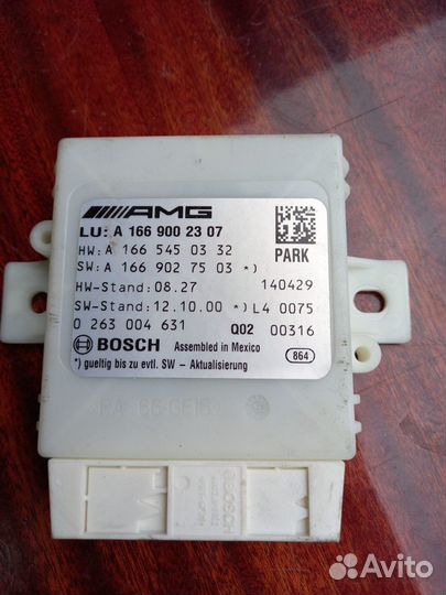 Блок парктроников Mercedes AMG