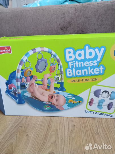 Детский музыкальный коврик развивающий