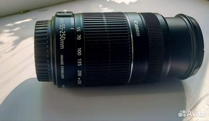Объектив canon ef s 55 250mm